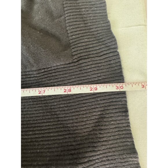 Womens 3x black Cardigan Open Front Business Office Cozy Layering Transition - Picture 8 of 9